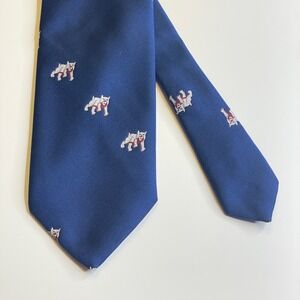 Vintage Kentucky Wildcats Necktie Mens UK Embroidered 80s 58" Sporty Collegiate